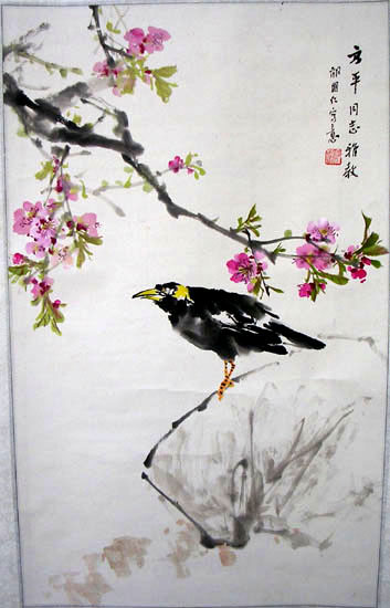 作者：胡国仁&nbsp;花鸟&nbsp;￥：协商&nbsp;单击鼠标查看大图！