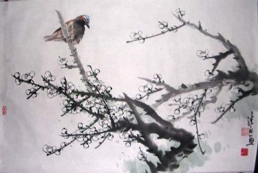 作者：徐纯原&nbsp;梅雀图&nbsp;￥：6500&nbsp;单击鼠标查看详细介绍！