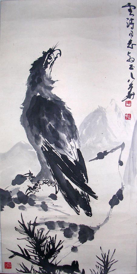 作者：张以华&nbsp;花鸟&nbsp;￥：5000&nbsp;单击鼠标查看大图！