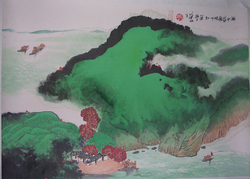 作者：华拓&nbsp;山水 6000 &nbsp;￥：6000 &nbsp;单击鼠标查看大图！