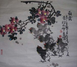 作者：陆大有&nbsp;花鸟  &nbsp;￥：1500&nbsp;单击鼠标查看详细介绍！