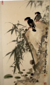 作者：谭勇&nbsp;花鸟&nbsp;￥：赏真阁藏品&nbsp;单击鼠标查看详细介绍！