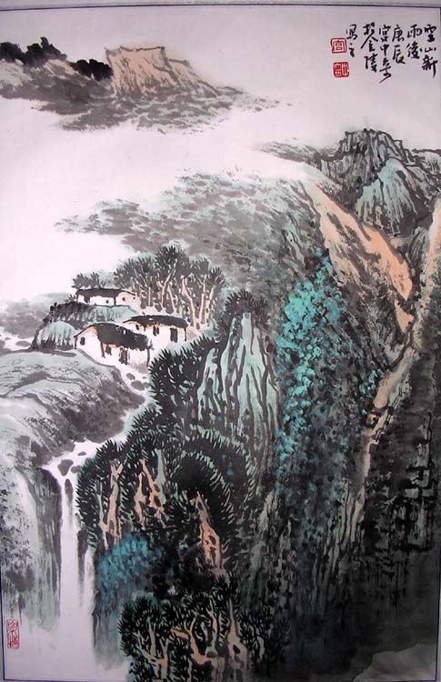 作者：宫中奇&nbsp;山水&nbsp;￥：协商&nbsp;单击鼠标查看大图！