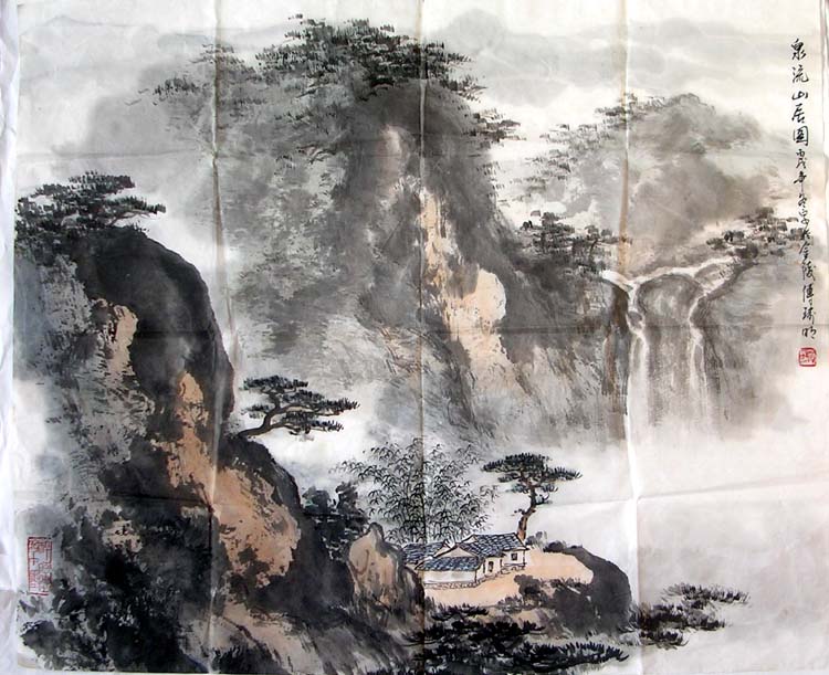 作者：傅瑜明&nbsp; 山水&nbsp;￥：4500&nbsp;单击鼠标查看大图！