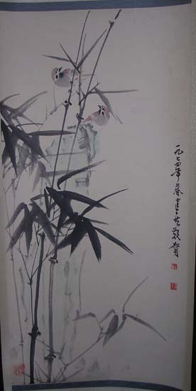 作者：杨建侯&nbsp;花鸟&nbsp;￥：协商&nbsp;单击鼠标查看大图！