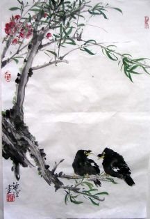 作者：徐纯原&nbsp;徐纯原 花鸟&nbsp;￥：赏真阁藏品&nbsp;单击鼠标查看详细介绍！