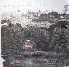 作者：罗国玮&nbsp;山水&nbsp;￥：赏真阁藏品&nbsp;单击鼠标查看详细介绍！