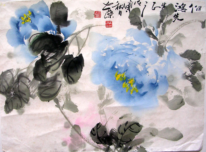 作者：侯世藻&nbsp;牡丹&nbsp;￥：協商&nbsp;单击鼠标查看大图！