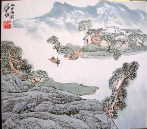 作者：华拓&nbsp;山水镜片&nbsp;￥：协商&nbsp;单击鼠标查看详细介绍！