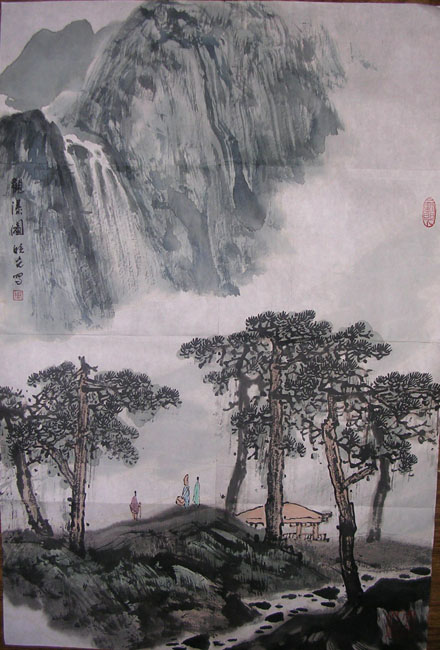 作者：周晓光&nbsp;山水&nbsp;￥：6500&nbsp;单击鼠标查看大图！