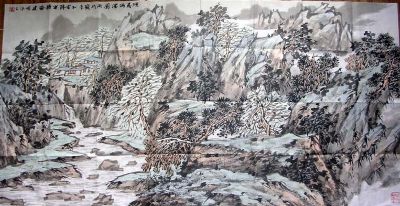 作者：倪建鸣&nbsp;山水&nbsp;￥：000000&nbsp;单击鼠标查看详细介绍！