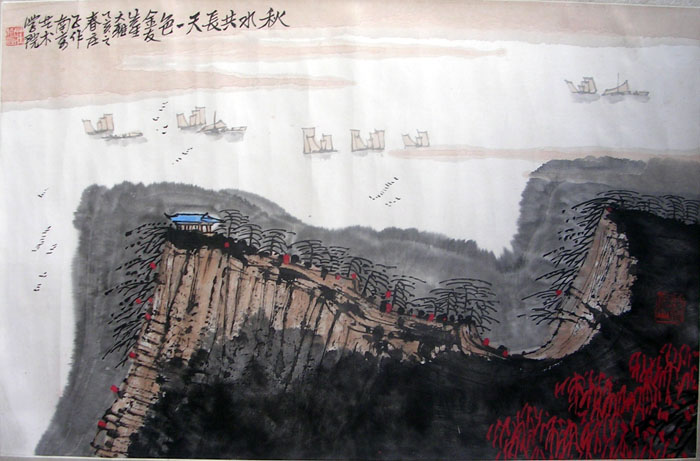 作者：庄利经&nbsp;山水&nbsp;￥：协商&nbsp;单击鼠标查看大图！