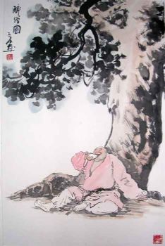 作者：傅二石&nbsp;醉僧图 鏡片&nbsp;￥：18000&nbsp;单击鼠标查看详细介绍！