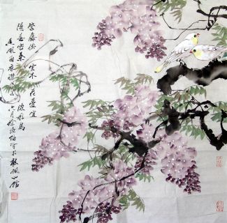 作者：徐源绍&nbsp;徐源绍 花鸟 &nbsp;￥：赏真阁藏品&nbsp;单击鼠标查看详细介绍！