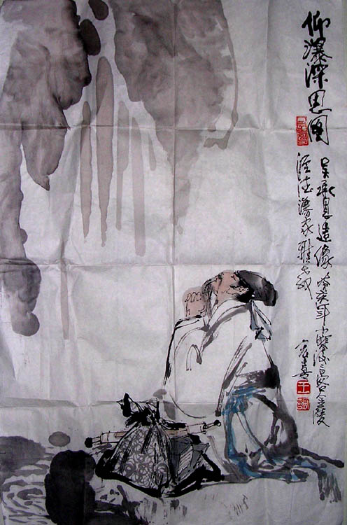 作者：王宏喜&nbsp;吴承恩造像&nbsp;￥：协商&nbsp;单击鼠标查看大图！