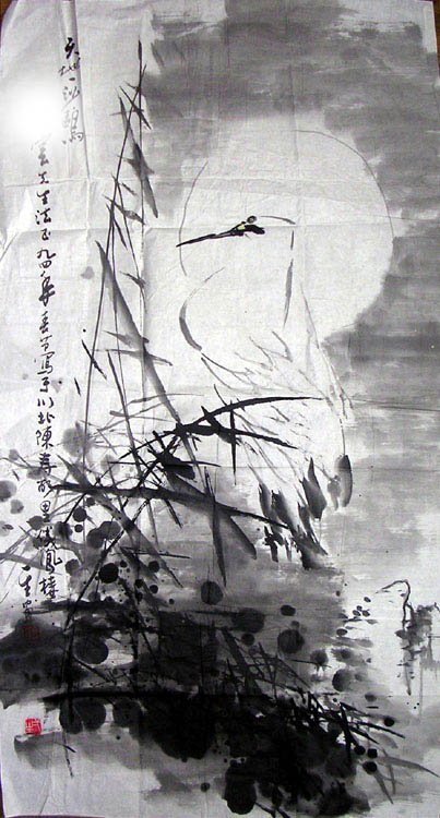 作者：李一生&nbsp;  花鸟  &nbsp;￥：800&nbsp;单击鼠标查看大图！