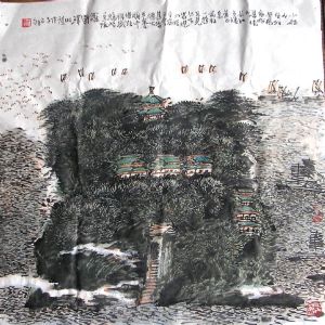 作者：罗国玮&nbsp;罗国玮山水&nbsp;￥：赏真阁藏品&nbsp;单击鼠标查看详细介绍！