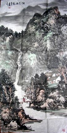 作者：杭中吉&nbsp;山水&nbsp;￥：4500&nbsp;单击鼠标查看详细介绍！