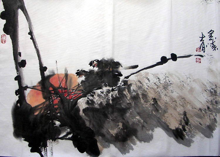 作者：陆大有&nbsp;花鸟&nbsp;￥：协商&nbsp;单击鼠标查看大图！