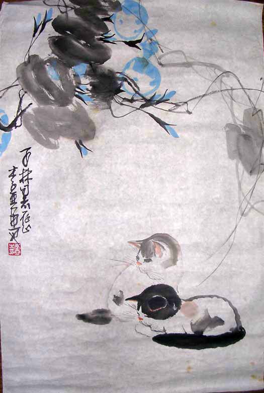 作者：李亚&nbsp;花鸟&nbsp;￥：3500&nbsp;单击鼠标查看大图！