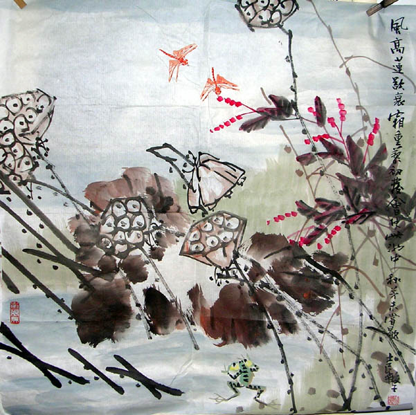 作者：张继馨&nbsp;花鸟&nbsp;￥：协商&nbsp;单击鼠标查看大图！