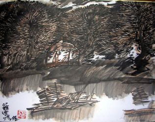 作者：罗国玮&nbsp;山水&nbsp;￥：协商&nbsp;单击鼠标查看详细介绍！