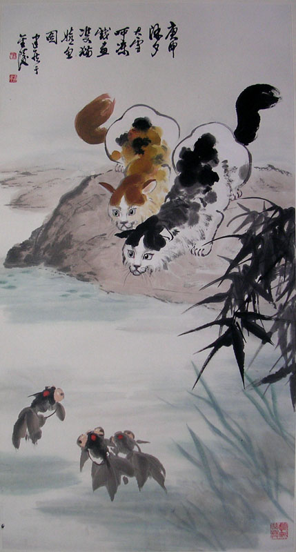 作者：杨建侯&nbsp;     花鸟 &nbsp;￥：赏真阁藏品&nbsp;单击鼠标查看大图！