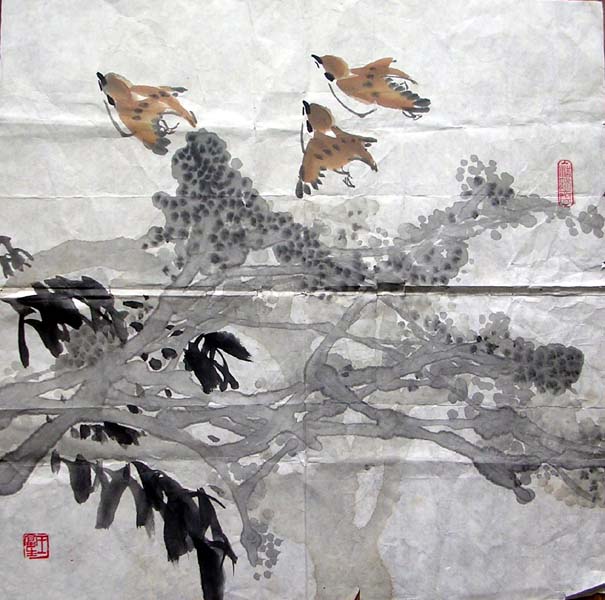 作者：王富生&nbsp;花鸟&nbsp;￥：500&nbsp;单击鼠标查看大图！