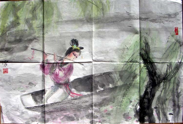 作者：金湘水&nbsp;人物&nbsp;￥：2000&nbsp;单击鼠标查看大图！