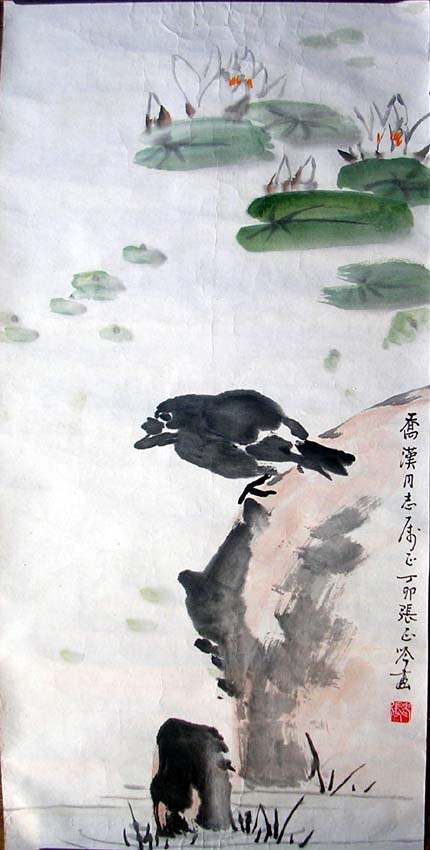 作者：张正吟&nbsp;花鸟&nbsp;￥：2800&nbsp;单击鼠标查看大图！