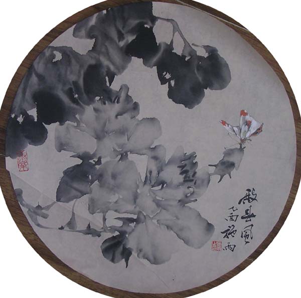 作者：施雨&nbsp;花鸟&nbsp;￥：3000&nbsp;单击鼠标查看大图！