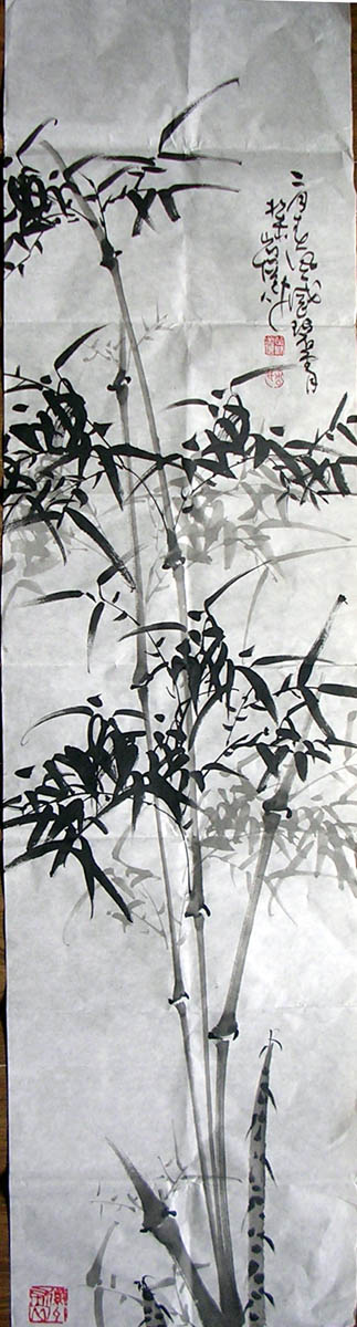 作者：周楚清&nbsp;花鸟四条屏&nbsp;￥：3000&nbsp;单击鼠标查看大图！