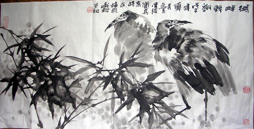 作者：邱炽铭&nbsp;花鸟&nbsp;￥：8000&nbsp;单击鼠标查看大图！