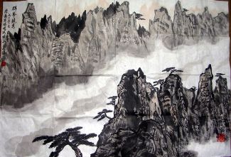 作者：汪庭怀&nbsp;山水&nbsp;￥：1500&nbsp;单击鼠标查看详细介绍！