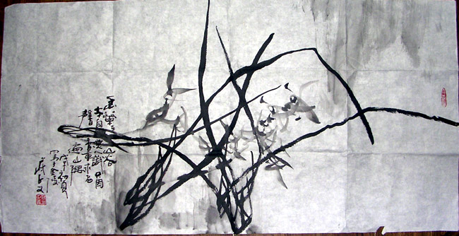 作者：蒋正义&nbsp;花鸟&nbsp;￥：协商&nbsp;单击鼠标查看大图！