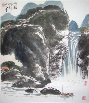 作者：范保文&nbsp;山水&nbsp;￥：9000&nbsp;单击鼠标查看详细介绍！