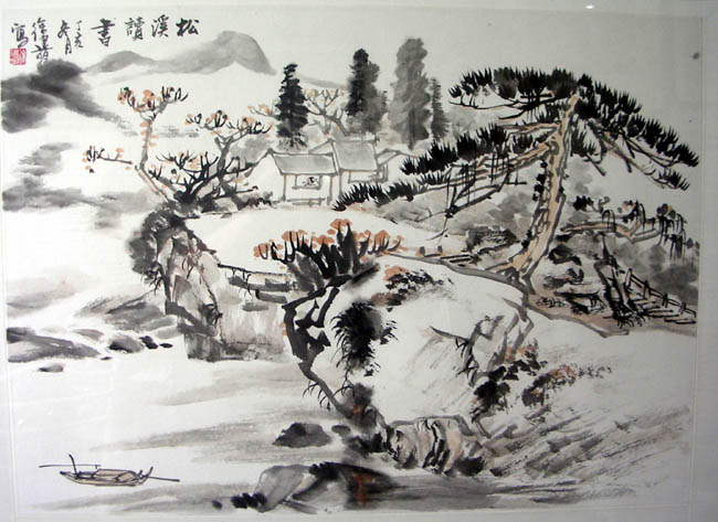 作者：徐建明&nbsp;山水&nbsp;￥：协商&nbsp;单击鼠标查看大图！