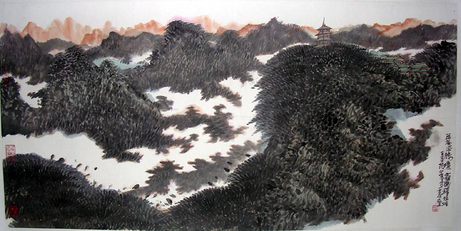 作者：罗国玮&nbsp;山水&nbsp;￥：10000&nbsp;单击鼠标查看大图！