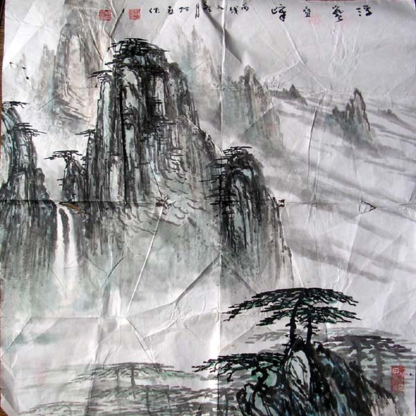 作者：郭松喜&nbsp;山水&nbsp;￥：500&nbsp;单击鼠标查看大图！