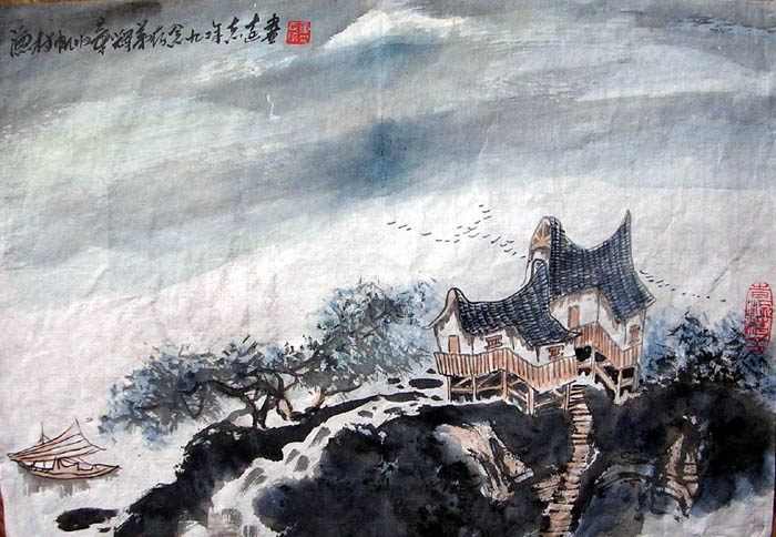 作者：章志远&nbsp;山水&nbsp;￥：800&nbsp;单击鼠标查看大图！