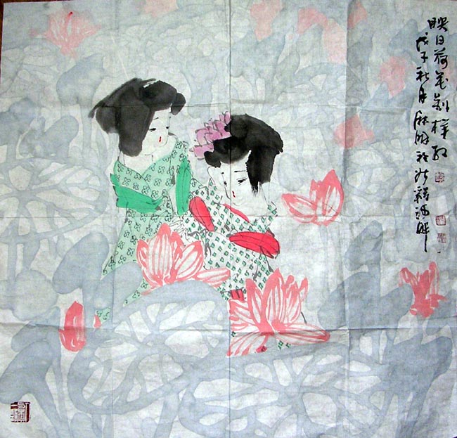 作者：麻明&nbsp;人物&nbsp;￥：800&nbsp;单击鼠标查看大图！