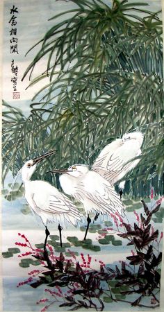 作者：张继馨&nbsp;花鸟&nbsp;￥：赏真阁藏品&nbsp;单击鼠标查看详细介绍！