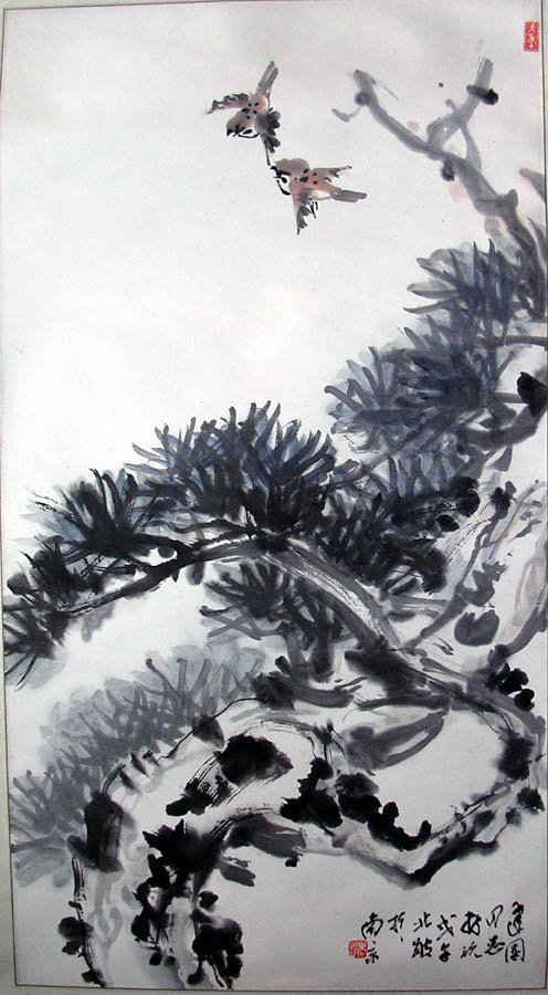 作者：赵良翰&nbsp;花鸟&nbsp;￥：10000&nbsp;单击鼠标查看大图！
