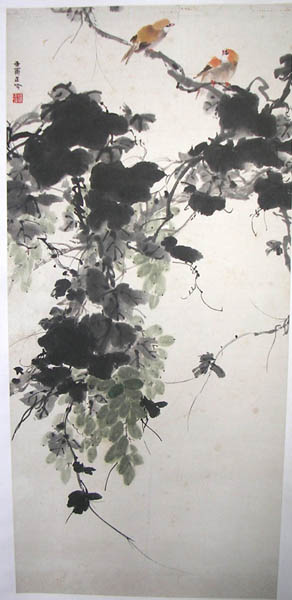 作者：张正吟&nbsp;花鸟&nbsp;￥：赏真阁藏品&nbsp;单击鼠标查看大图！