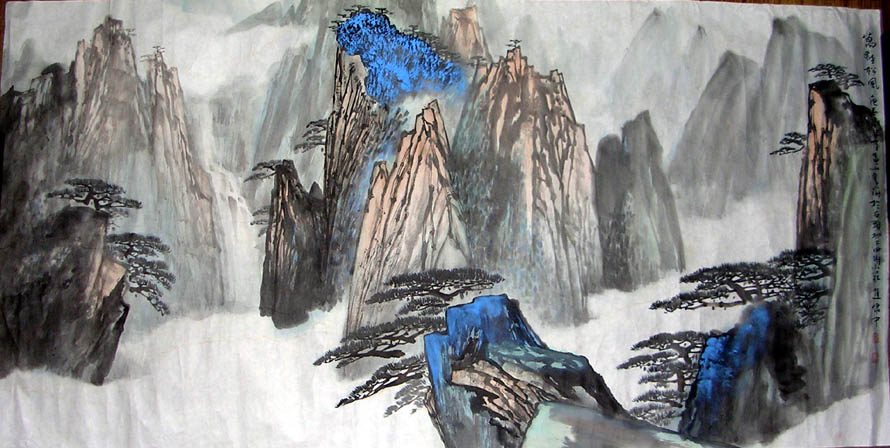 作者：赵晓钟&nbsp;山水&nbsp;￥：协商&nbsp;单击鼠标查看大图！