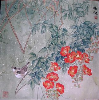 作者：杨旭&nbsp;花鸟&nbsp;￥：协商&nbsp;单击鼠标查看详细介绍！