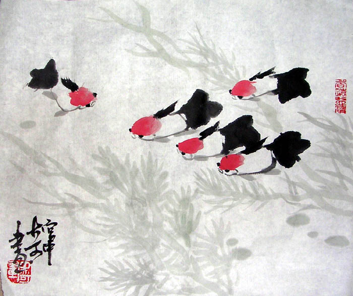 作者：宫中奇&nbsp;花鸟&nbsp;￥：协商&nbsp;单击鼠标查看大图！