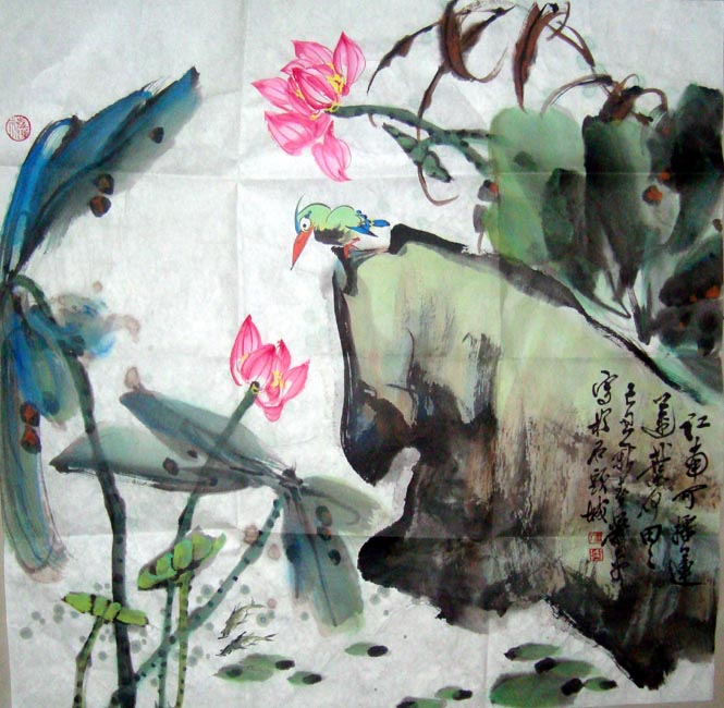 作者：萧平&nbsp;花鸟&nbsp;￥：藏品&nbsp;单击鼠标查看大图！