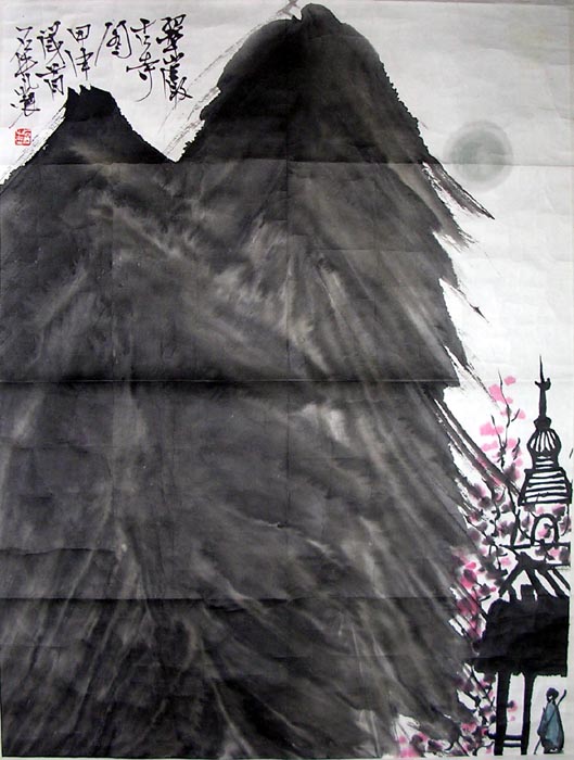 作者：石梵&nbsp;山水&nbsp;￥：300&nbsp;单击鼠标查看大图！