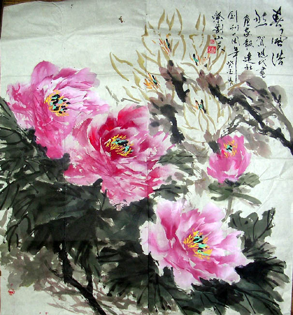 作者：李季平&nbsp;花鸟&nbsp;￥：600&nbsp;单击鼠标查看大图！